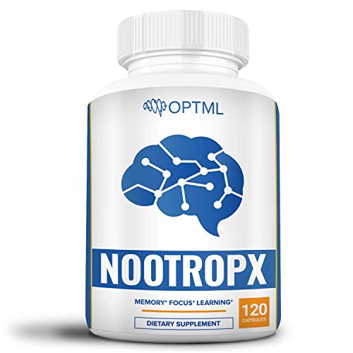 NootropX Advanced Nootropic Brain Supplement, Clinically Effective Doses, Memory and Focus Enhancement Formula, Alpha GPC, Ginkgo, Ginseng, DMAE, Theanine, Huperzine A, ALCAR (120 Capsules) NootropX Advanced Nootropic Brain Supplement, Clinically Effective Doses, Memory and Focus Enhancement Formula, Alpha GPC, Ginkgo, Ginseng, DMAE, Theanine, Huperzine A, ALCAR (120 Capsules)