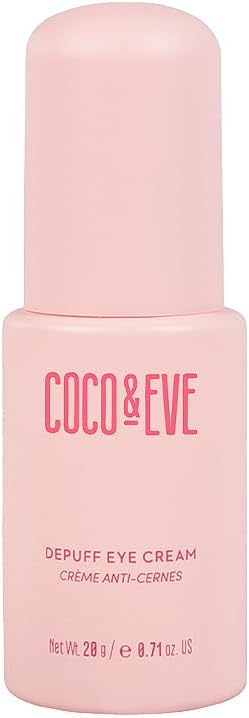 Coco & EveDepuff Eye Cream. Under Eye Cream for Puffiness, Dark Circles & Wrinkles. Firms, brighten, revitalize, and smooth out fine lines. (0.71 fl oz)