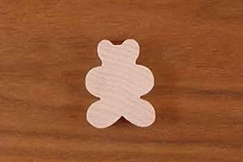 送料込み 8インチ TOY2r WOOD GRAIN BEAR Holztiger Small Brown Bear– Odin Parker