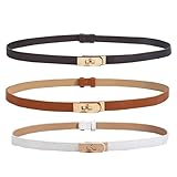 Ajustement Confortable et Personnalisé: Chaque ceinture est dotée d’un mécanisme d’ajustement qui permet de l’adapter facilement à votre taille. Convient aux tailles de 53 cm à 88 cm (environ 20,8 à 34,6 pouces), ces ceintures s’ajustent parfaitement à votre silhouette, que vous préfériez un style serré à la taille ou un look plus décontracté.