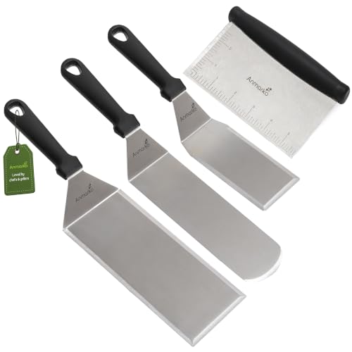 Stainless Steel Metal Spatula Set