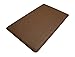 NewLife by GelPro Anti-Fatigue Designer Comfort Kitchen Floor Mat, 18x30”, Modern Grasscloth Java Stain Resistant Surface with 5/8” thick ergo-foam core for health and wellness