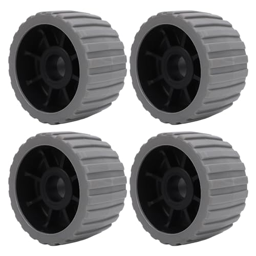 4PCS Boat Trailer Wobble Rollers Replacement Direct Replacement for Old Pvc Ribbed Wobble Rollers Kit High Functionality Booster Load 125 X 73 X 30mm (Gray) by lvifloae - Image 7
