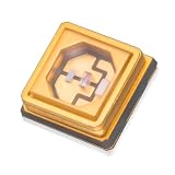 LEDGUHON 10PCS 3535 UV LED Chip,Purple Light 0.2W Surface Mount Light Emitting Diode Lamp Beads DIY Lighting (180 Degrees,Dual-Wavelength 270nm-285nm/395nm-400nm)