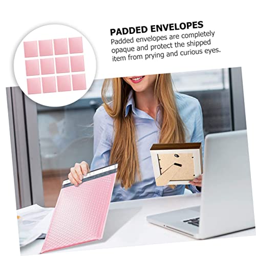 BCOATH 25 Unidades De Saco De Envelope De Bolha Bolsas Acolchoadas De Bolha Sacos De Vedação De Paco