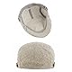FBBULES Barett Schirmmütze Gatsby Schiebermützen Klassisch Baskenmütze Beiläufig Newsboy Flat Cap Herren Frauen Zeitungsjunge Hüte mit Schnalle Einstellbar