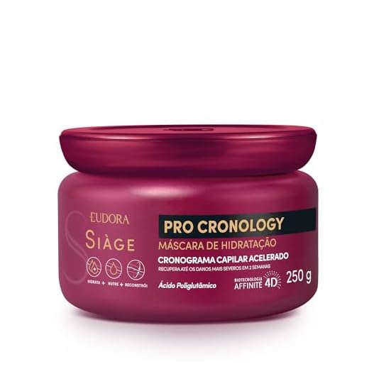 Eudora Siàge Pro Cronology Máscara de Hidratação 250g
