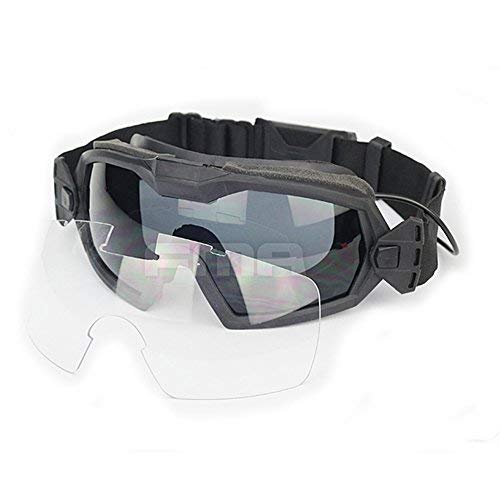 Atairsoft Fan Version Cooler Glass Regulator Goggles Ski Snowboard Bike Sports (Black) #TOP10