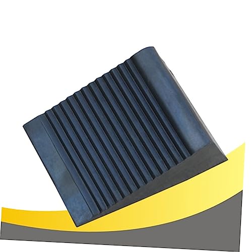 SHERCHPRY 1 Peça Rampa De Borracha Para Calçada Portátil Rampa De Carregamento Rampa De Freio Pneus