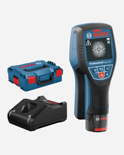 Miniatura 7 de Bosch Professional Sistema 12v Detector De Pared D-Tect 120 1 Batería 12v Cargador, Profundidad Máx. 120 Mm, En L-Boxx
