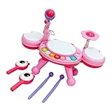 Conçu pour les âgés de 0 à 3 ans, cet instrument éducatif soutient l'apprentissage auditif précoce tout en répondant préoccupations des parents concernant les matériaux de jouets sans danger pour les