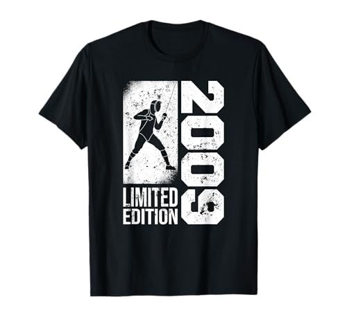 Esgrima Esgrimista nacido en 2009 cumpleaños Esgrima Camiseta