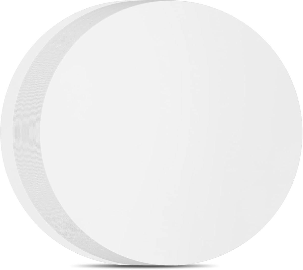 BYKITCHEN 220pcs 10 Inch Round Parchment Paper for Cake Pan, Tortilla Press | Pre-Cut Nonstick Baking Parchment Rounds for Springform Pans and Pizza Pan to Reduce Sticking and Cleanup