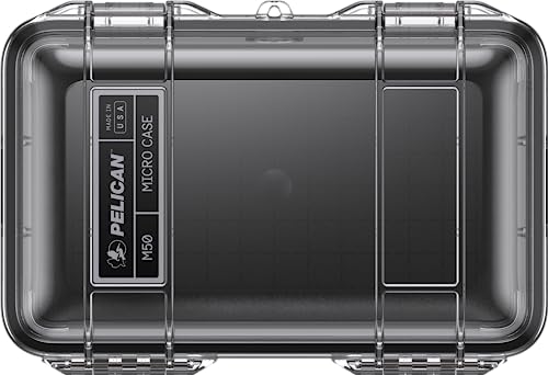 Image of Pelican M50 Micro Case (Black /Clear)