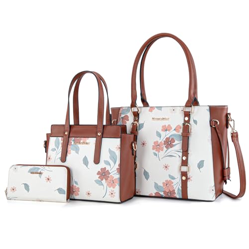 Image of Montana West 3PCS Purses for Women Tote Bag and Wallet Set Shoulder Satchel Handbags