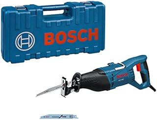 Bosch Professional Piła szablasta GSA 1100 E Professional (1 100 W, 1 brzeszczot do pił szablastych S 2345 X do drewna, 1 brzeszczot do pił szablastych S 123 XF do metalu, walizka)