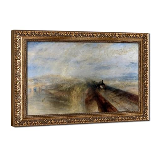 Toile Turner Pluie Vapeur Vitesse pour habiller un mur vide tableau encadré