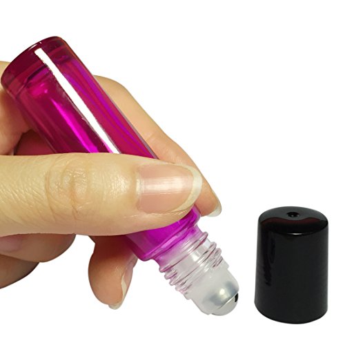 JamHooDirect 6pcs, 10 ml Refillable Essential Oil