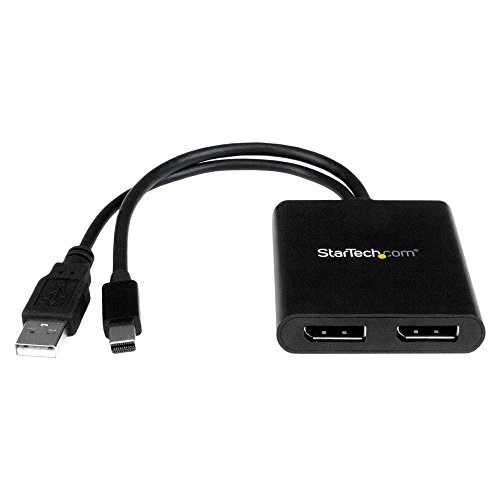 Image of StarTech.com MSTMDP122DP - MST Hub Mini DisplayPort to 2x DisplayPort