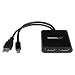 Produktbild StarTech.com MST Hub, Mini DisplayPort auf 2x Displayport, Multi Stream Transport Hub, mDP 1.2 auf DP