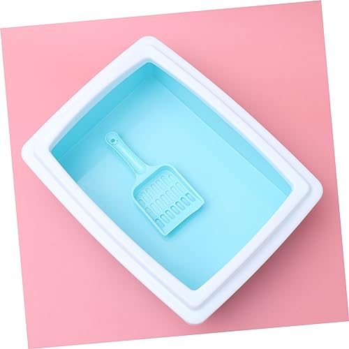 VANZACK Caixa De Areia Para Animais De Estimação Coletor De Resíduos Levantador De Cocô De Gatinho F