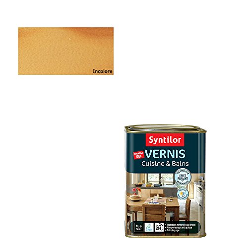 Syntilor - Vernis Cuisine & Bains Incolore Naturel Satiné 1L