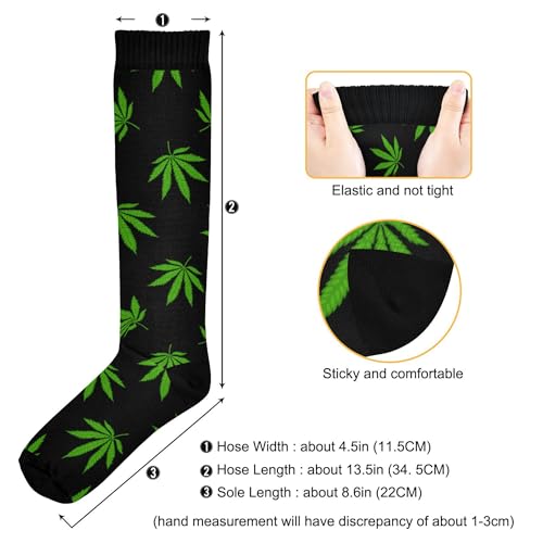 Image of Fisyme Socks for Women Men, Warm Comfort Athletic Crew Running Hiking Cycling Compression Socks
