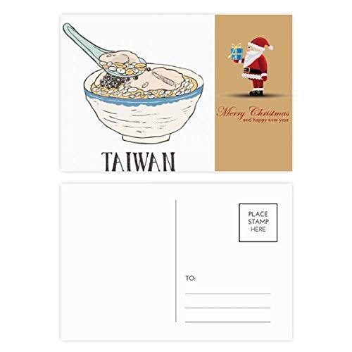 Cartes postales de Père Noël pour boissons froides pleines de magie
