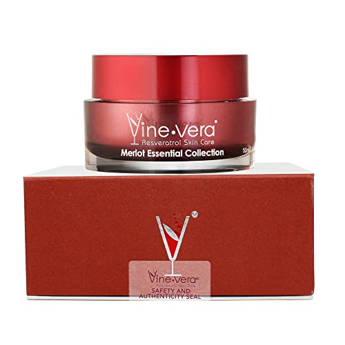 Vine Vera Merlot Peeling Gel - Face Scrub Peel To Gently Exfoliate Skin - Vine Vera Products For All Skin Types - Resveratrol Skin Care Products From The Vine Vera Collection - 50 Ml / 1.69 Fl Oz. #TOP6