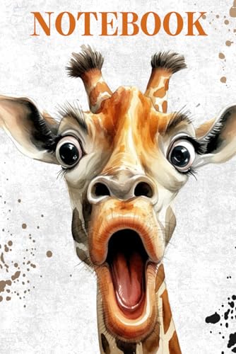 Hilarious Giraffe Notebook: A One-of-a-Kind Gift for Animal Lovers Seeking Something Truly UniqueQ