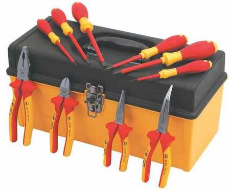 Juego de Herramientas Aisladas, 10 Piezas