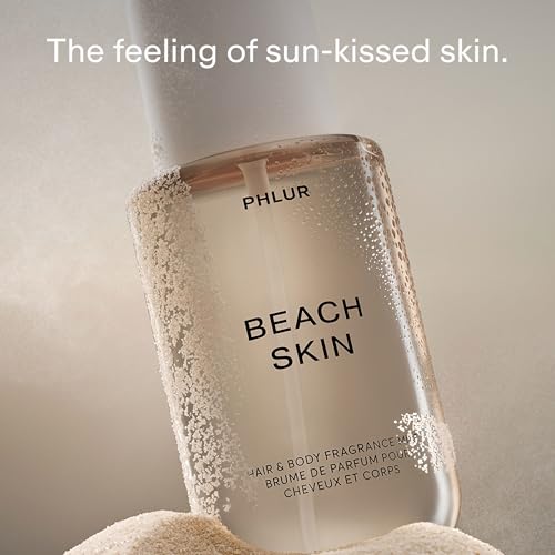 Image of PHLUR Beach Skin Body Mist, 8 Fl Oz - Hair and Body Perfume for Women, Sea Salt, Coconut Milk and Warm Sandalwood Fragrance In a Vanilla Perfume Body Spray