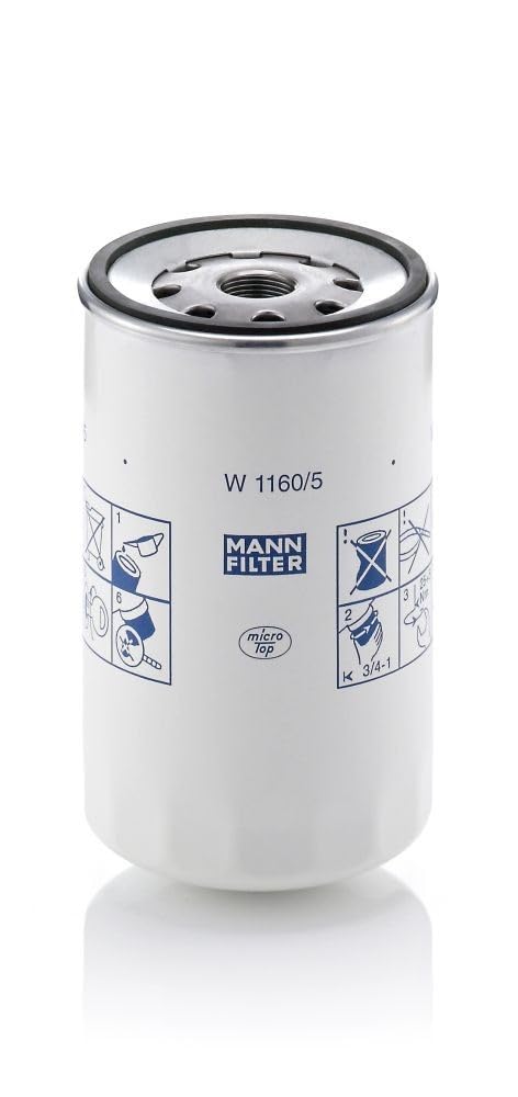 OIL FILTER W 1160/5 FOR FORD 7.3 Ecotorq Cargo 7.3L 9.0 Ecotorq Cargo 9.0L 6cyl