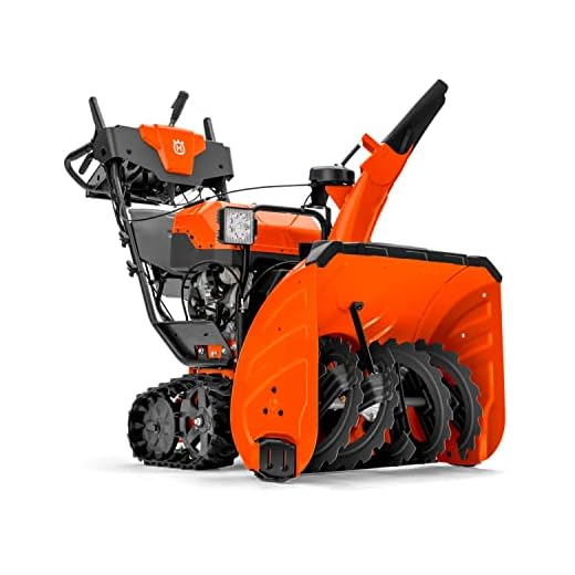 Husqvarna ST427T (27") 369cc Two-Stage Track Drive Snow Blower w/EFI Engine 961930133