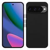 TENOC Handyhülle für Google Pixel 10 & Google Pixel 10 Pro, Schwarz Hülle Anti-Fingerabdruck...