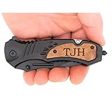 Perfect Personalized Gift for Valentine's Day, Engraved Pocket Knife For Everyday Carry, Pocket...