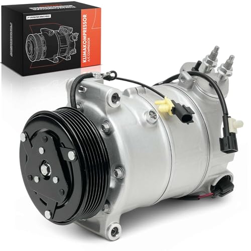 Frankberg Compresor de aire acondicionado con embrague Compatible con Rang.e Rove.r IV L405 Rang.e Rove.r Sport L494 Rang.e Rove.r Velar L560 Discovery V L462 XF X260incl. aceite premezclado