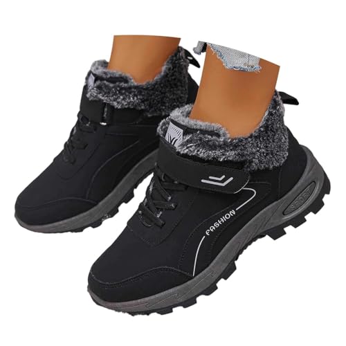 Damen Winterstiefel Herren Wasserdicht Warm gefütterte Schneestiefel - Winterschuhe Winter Kurzschaft Stiefel Boots Ankle Schuhe Orthopädische Komfort Sneaker Slip-ins Schneeschuhe Winterboots