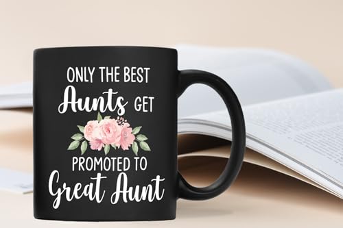 Taza de cerámica negra QASHWEY 11 onzas miniatura 4