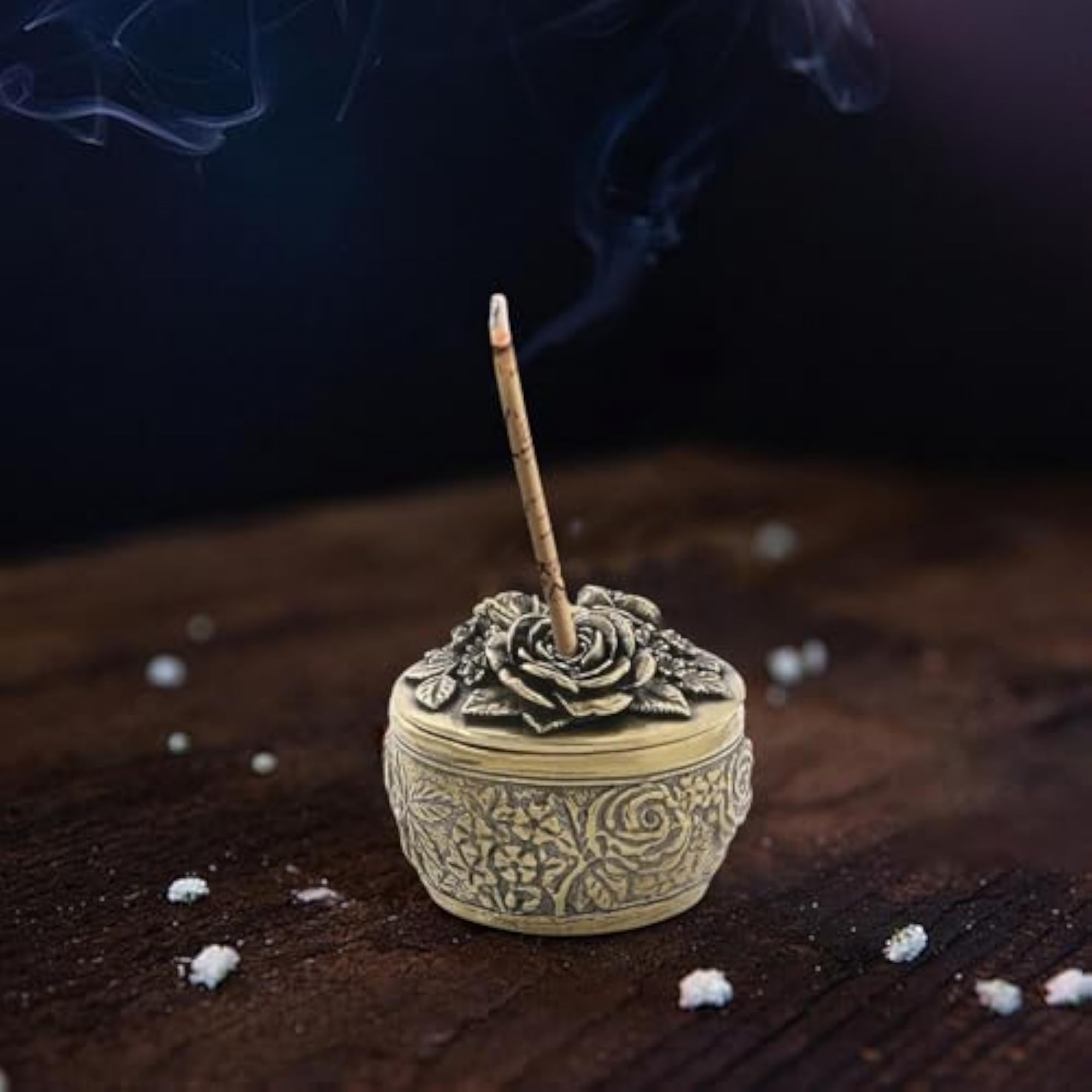 Peony Incense Burner for Office and Tea Room Decor
