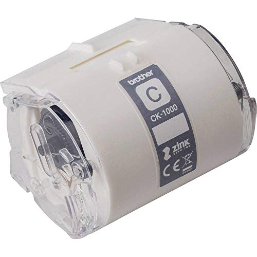Brother BA77932 CK-1000 Reinigungsrolle, 50 mm breit, 2 m lang für Etikettendrucker VC-500W