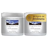 Smells Begone Air Freshener Odor Absorber Gel - Absorbs and Eliminates Odor in Pet Areas, Bathrooms, Cars, Boats (15 Ounce) (Fragrance Free 2 Pack)