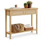 VASAGLE Boho Console Sofa Table