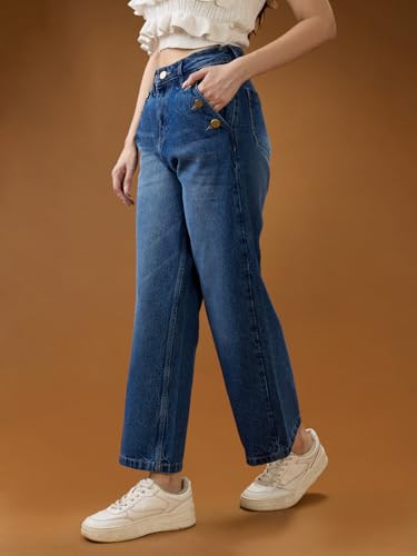 Image of Globus Women Jeans (8909389005465 Med Blue 30)
