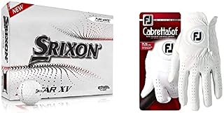 Srixon New Z Star XV 7 - Dozen Premium Golf Balls - Tour Level - Performance - Urethane - 4 pieces - Premium Golf Accessories and Golf