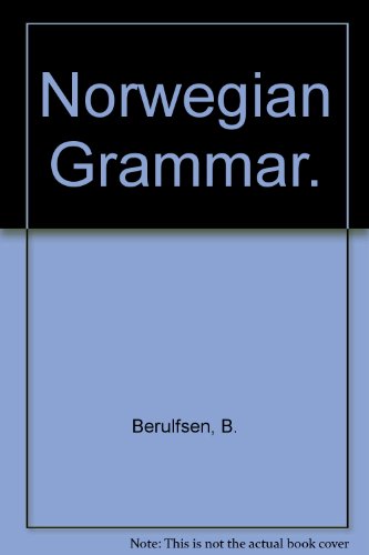 Norwegian Grammar B003E1UR4Q Book Cover