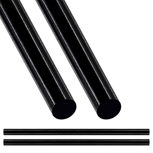 Tige noire en acier inoxydable 304 Tanstic 6.35x356mm pour bricolage