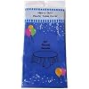 Evershine (4-Pack) Heavy Duty Plastic Table Covers Tablecloth (Reusable) (Round 84, Royal Blue)