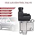 PUENGSI IAC Idle Air Control Valve IACV 16022P8AA03 with Gasket IAC Valve Compatible With 3.0L 3.2L 3.5L 1997 1998 1999 2000 2001 2002 2003 Honda Accord Odyssey Pilot CR-V Acura CL TL MDX V6