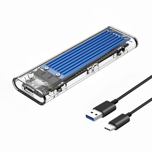 ORICO USB 3.1 Gen1 auf M.2 SATA SSD Gehäuseadapter für M2 NGFF B-Key oder B+M Key SSDs – (nicht kompatibel mit NVMe oder PCIe)